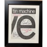 TIN MACHINE PROGRAMME SIGNED.