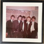 ROLLING STONES FRAMED PHOTO.