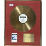 DEPECHE MODE BPI GOLD DISC.