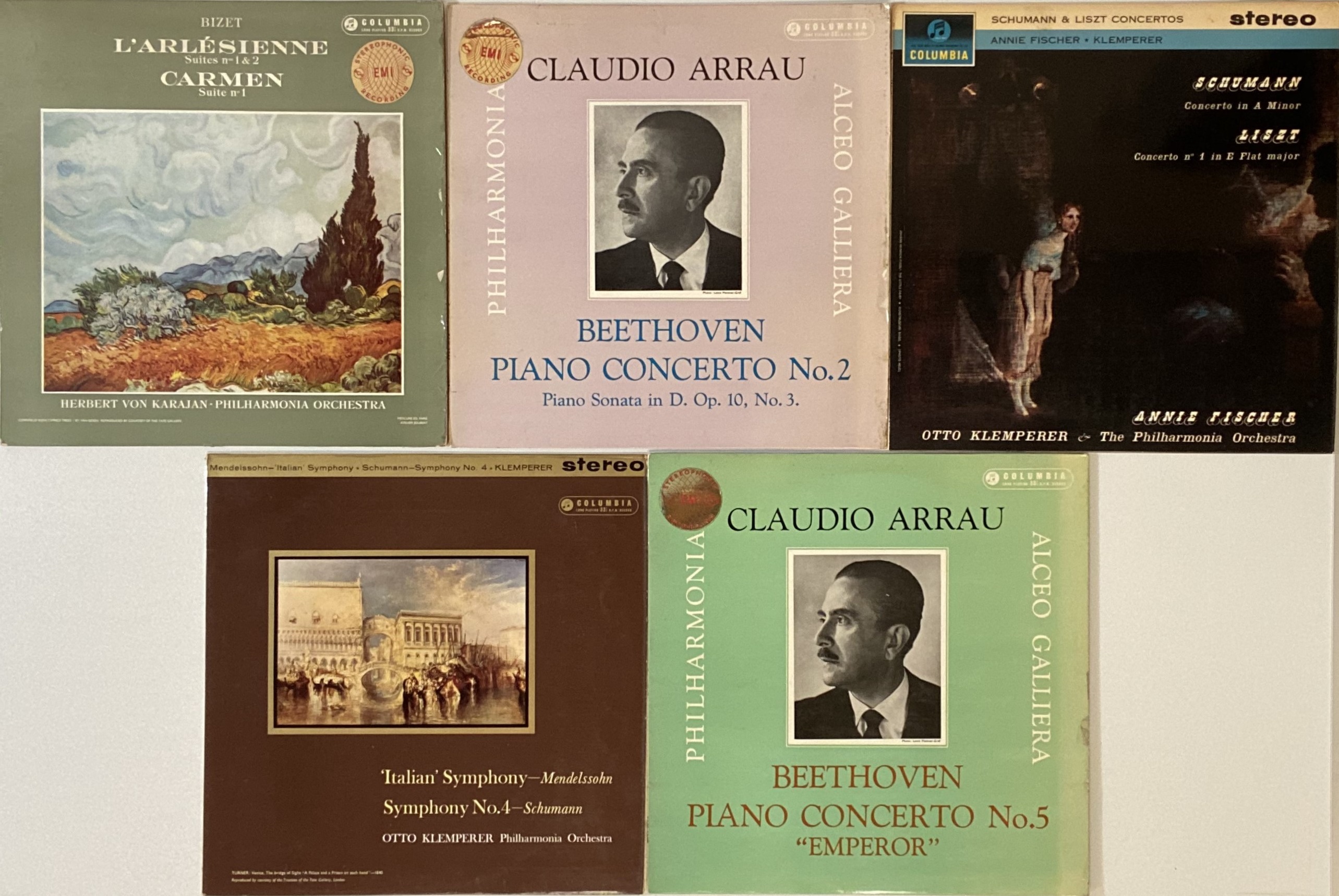 CLASSICAL - COLUMBIA - ORIGINAL UK STEREO EDITION LPs.