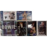 DAVID BOWIE PHONE CARDS. Six assorted David Bowie phonecards.