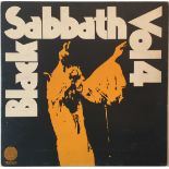 BLACK SABBATH - BLACK SABBATH VOL 4 LP (ORIGINAL UK PRESSING - VERTIGO SWIRL 6360 071).