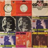 JOE COCKER/BRYAN FERRY/ROXY MUSIC & TEN YEARS AFTER - 7"/EP COLLECTION.