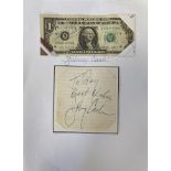 JOHNNY CASH SIGNED.