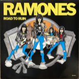 THE RAMONES SIGNED LP.