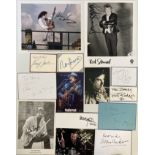 1960S AND 70S CLASSIC ROCK STARS AUTOGRAPHS - BRIAN MAY AND MORE.