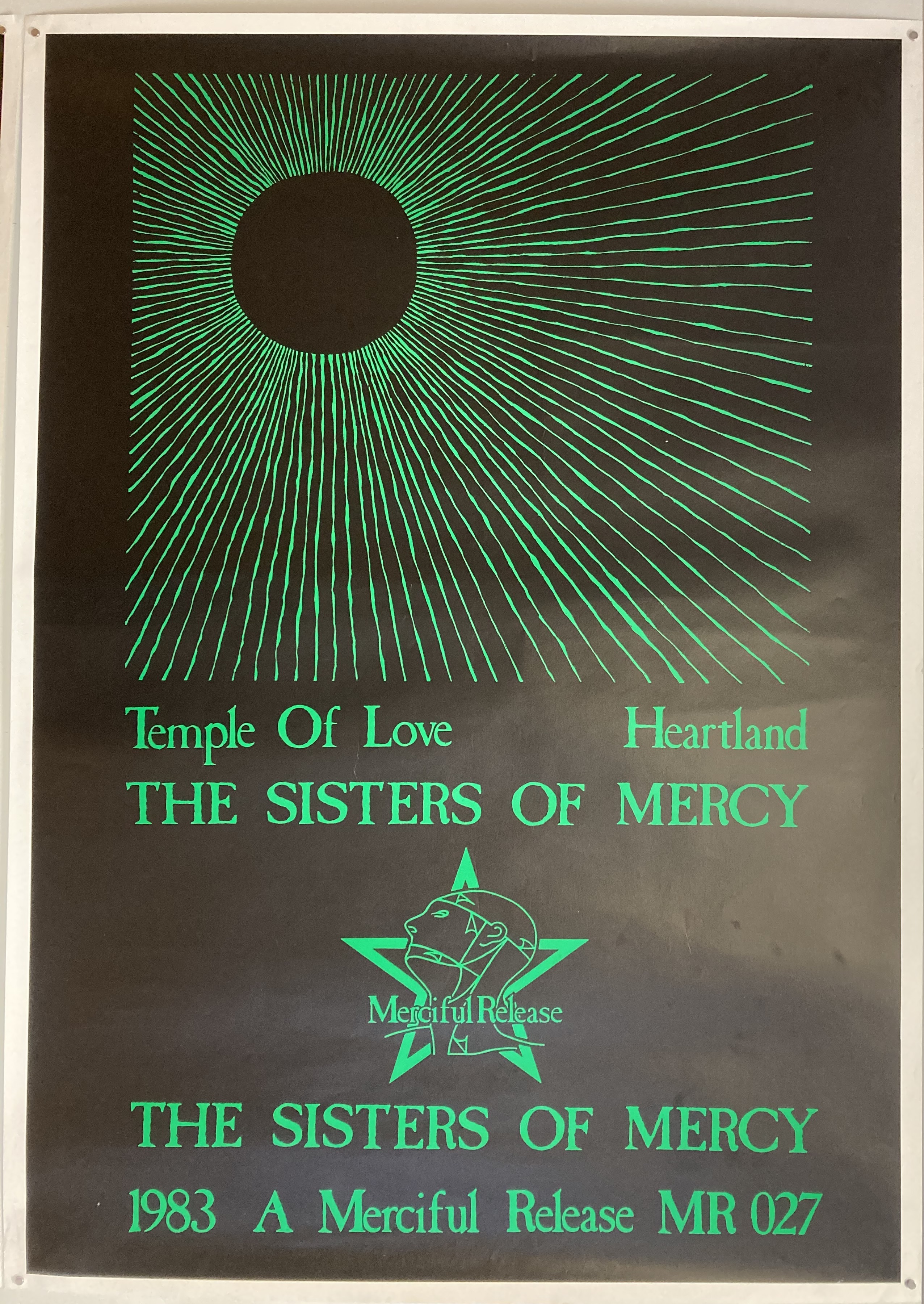SISTERS OF MERCY POSTERS. Three Sisters of Mercy posters. - Image 2 of 4