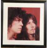 MARC BOLAN / STEVE TOOK FRAMED PHOTOGRAPH.