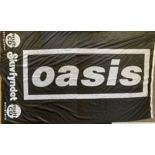 OASIS PROMOTIONAL WHAT'S THE STORY FLAG.