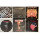 BLACK SABBATH & RELATED - LPs PLUS 12" PICTURE DISCS.