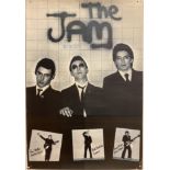 THE JAM IN THE CITY POSTER. An original 1977 promotional poster for The Jam - In The City.