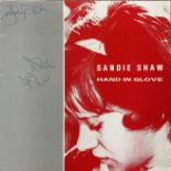 THE SMITHS - HAND IN GLOVE SIGNED BY JOHNNY MARR AND ANDY ROURKE.