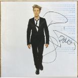 DAVID BOWIE SIGNED CD INNER.