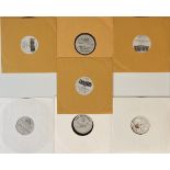 GEOFF TRAVIS ASSOCIATED LABELS - 7" ACETATES.