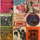 THE BYRDS - 7"/EP COLLECTION (EU PRESSINGS).