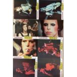 DAVID BOWIE AND THE SPIDERS FROM MARS. An original set of 8 lobby cards, each 11 x 14".