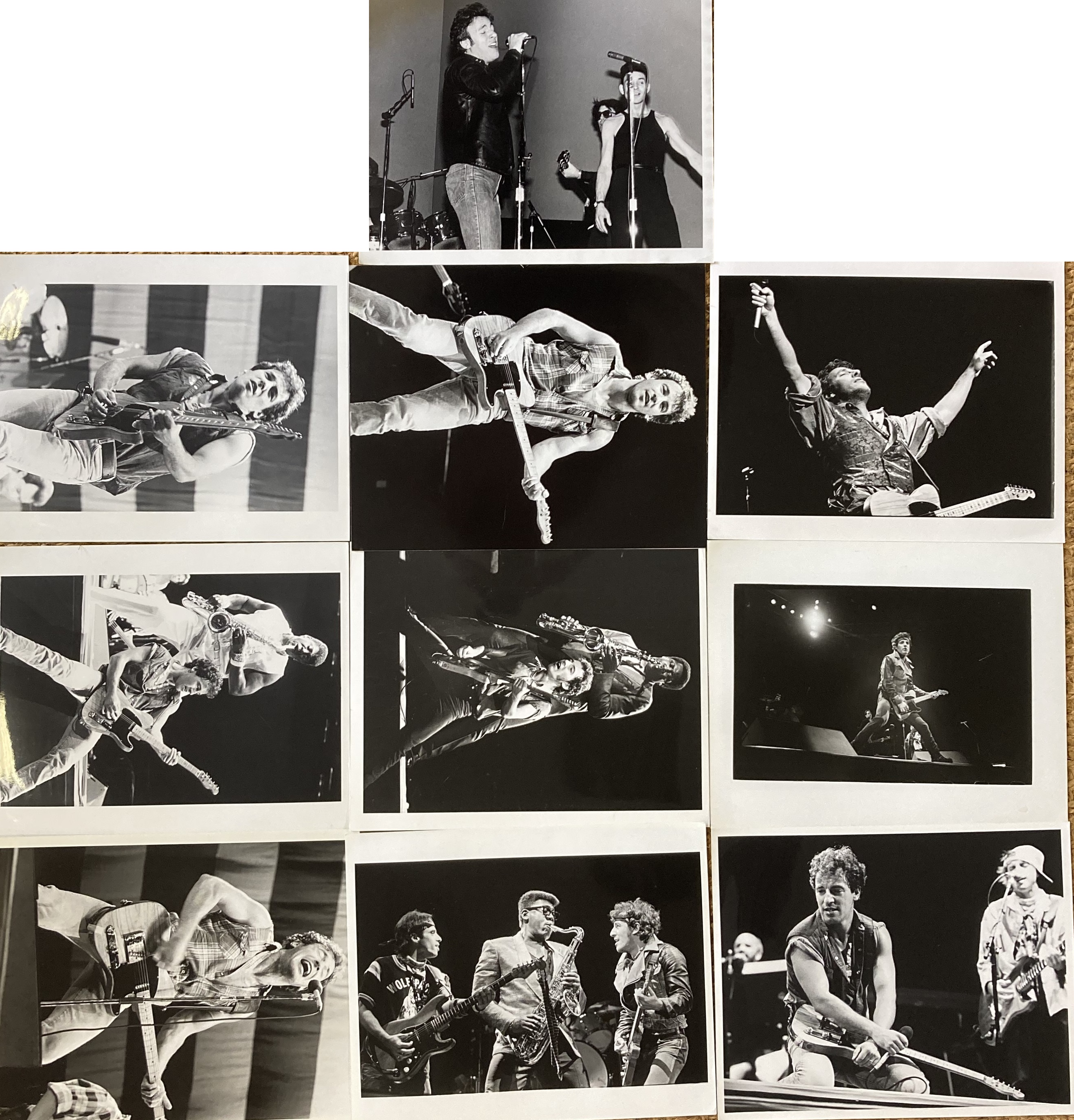 PROFESSIONAL/PROMOTIONAL MUSIC PHOTOGRAPHS - BRUCE SPRINGSTEEN.