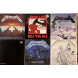 METALLICA - LPs/12" (INCLUDING 2 SIGNED).