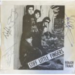 STIFF LITTLE FINGERS SIGNED 7".