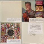 ELVIS PRESLEY - LP RARITIES. Smart pack of 4 x scarcely seen LPs from Elvis.