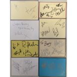 1990s / 00s ROCK AND INDIE AUTOGRAPHS INC COLDPLAY.