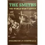 THE SMITHS THE WORLD WON'T LISTEN POSTER.