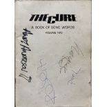 THE CURE SIGNED SONGBOOK.