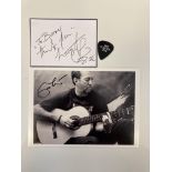 ERIC CLAPTON / CHARLIE WATTS AUTOGRAPHS.