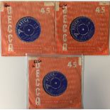 DECCA 7" COLLECTION - NORTHERN SOUL DEMOS. Brill bundle of 3 x original UK Decca 7" demos from 1965.