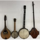 MANDOLINS / BANJOS ETC INC BY WARD OF LIVERPOOL.