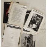 THE POLICE PRESS KITS, PROMOTIONAL PHOTOGRAPHS, PRESS RELEASES.
