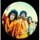 JIMI HENDRIX FISHEYE EXPERIENCED PHOTO PRINT - KARL FERRIS JIMI HENDRIX 50TH ANNIVERSARY MEMORIAL.