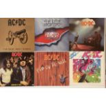AC/DC - LPs. Wicked collection of 8 x UK/EU pressing LPs from the legendary rockers.