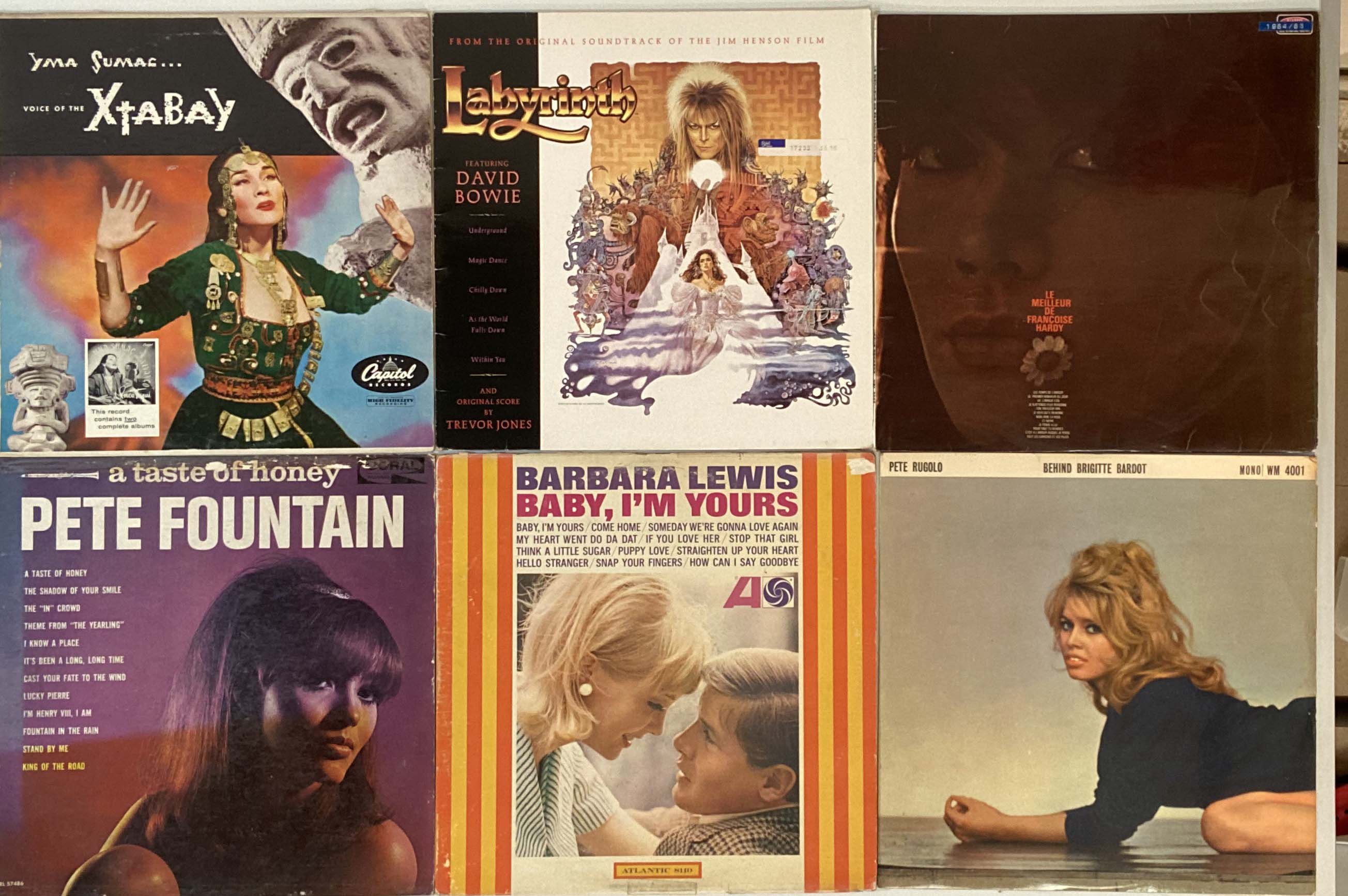TORCH/SOUNDTRACK/RAT PACK/EXOTICA/COMEDY/COUNTRY/EASY - LPs.