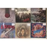 HARD ROCK/ METAL/ PROG LPS & 7". A lovely selection of around 38 LPs & some 12" and around 20 7".