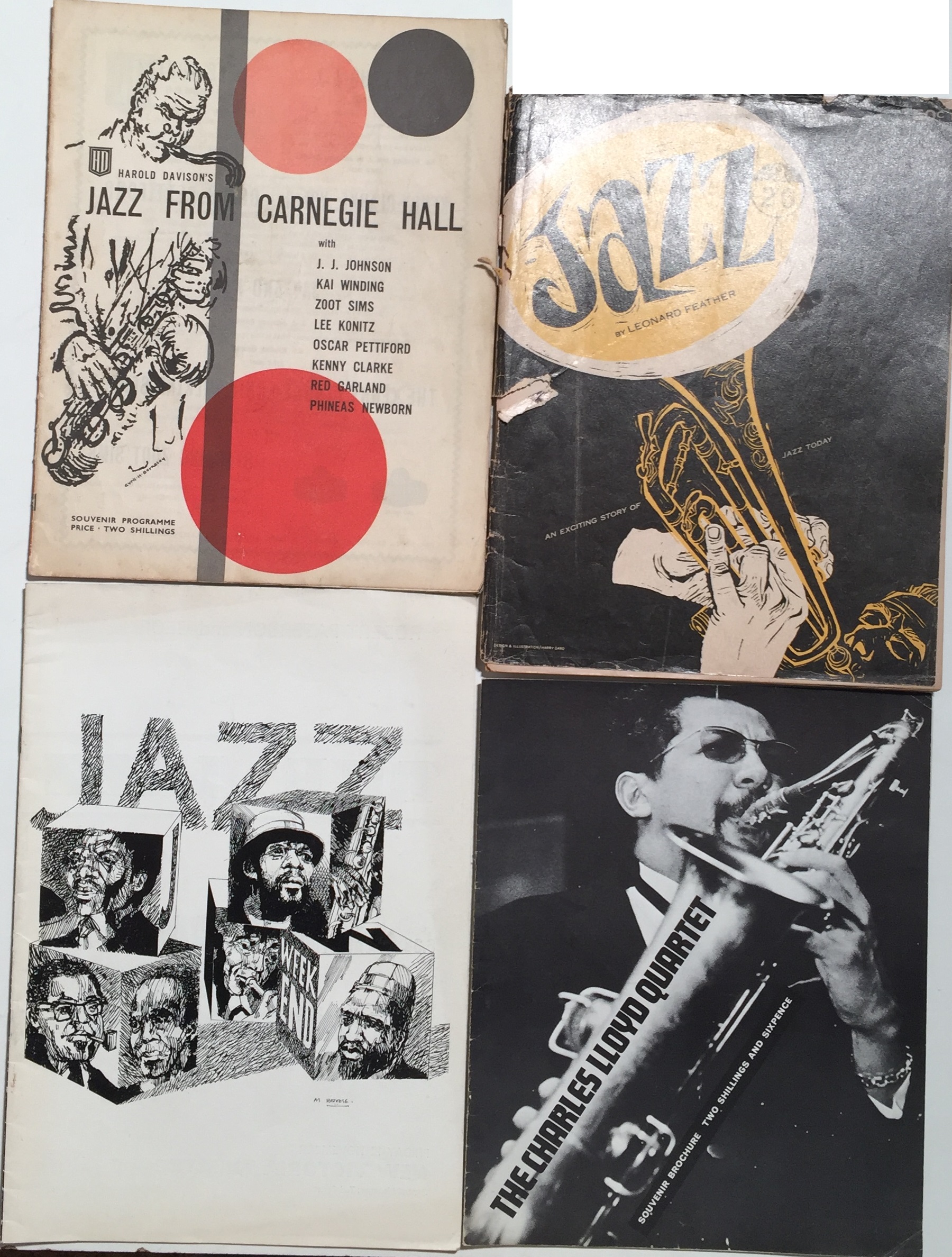 JAZZ PROGRAMMES, BOOKS AND MEMORABILIA. - Image 10 of 10