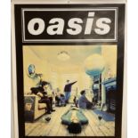 OASIS DEFINITELY MAYBE MERCHANDISING POSTER. An Oasis - Definitely Maybe poster. Measures 25.