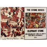 THE STONE ROSES - ELEPHANT STONE/ONE LOVE PROMOTIONAL POSTERS.