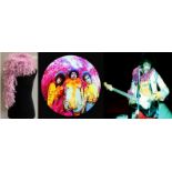 JIMI HENDRIX ORIGINAL 'MAGIC' FEATHER BOA AS WORN ON ARE YOU EXPERIENCED LP SLEEVE AND ON STAGE AT