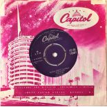 THE CUES - BURN THAT CANDLE 7" (ORIGINAL UK PRESSING - CAPITOL 45-CL 14501).