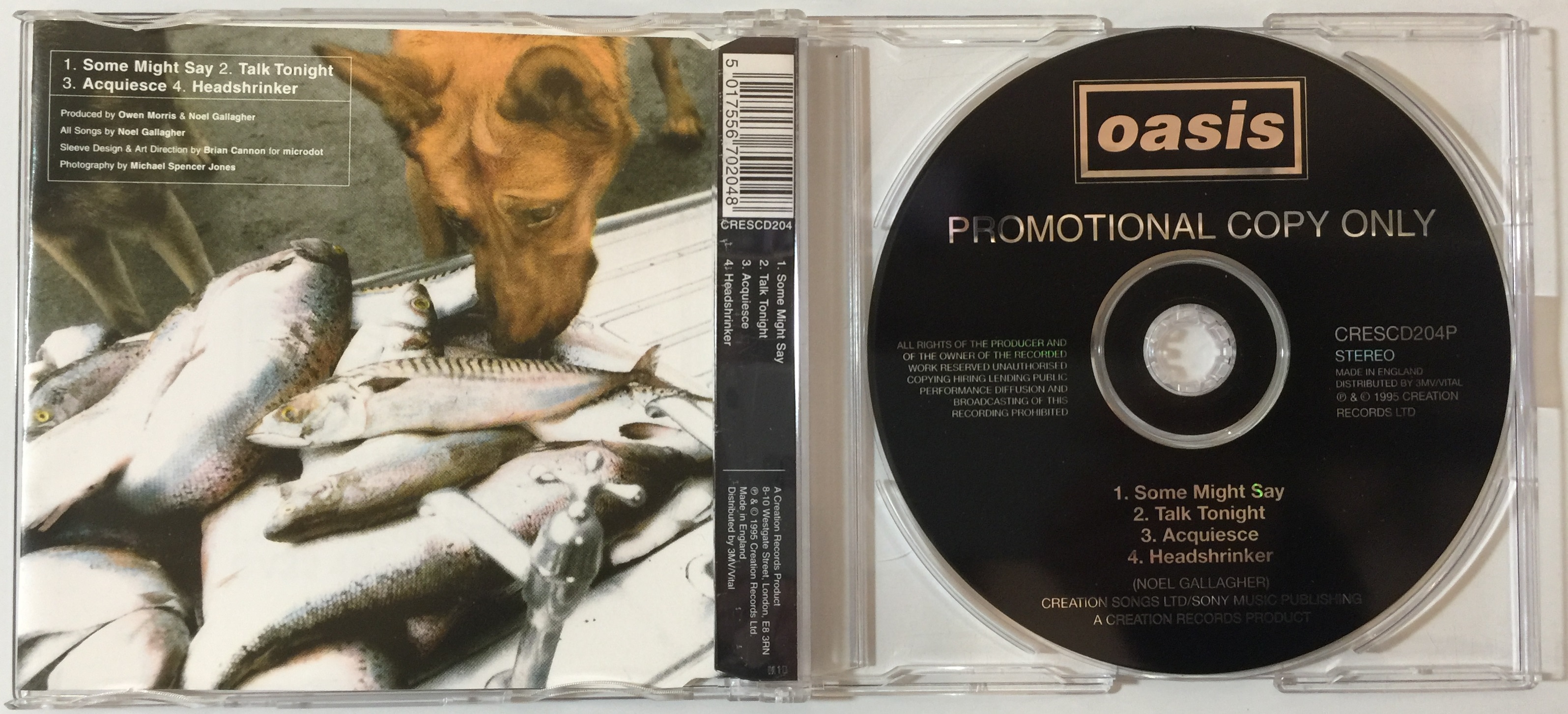 OASIS - PROMO CDs & CASSETTE. - Image 5 of 5