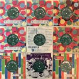 COLUMBIA 7" COLLECTION - 'DB 4700 TO 4900' SERIES (GREEN LABELS).