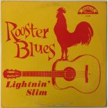 LIGHTNIN' SLIM - ROOSTER BLUES LP RARITY (LP-800).