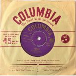 LAVERN BAKER - JIM DANDY C/W TRA LA LA 7" (ORIGINAL UK RELEASE - COLUMBIA 45-DB 3879).