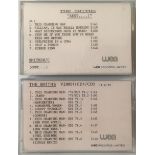 THE SMITHS - WEA DEMO CASSETTES. Superb bundle of 2 x WEA demo cassettes from The Smiths.