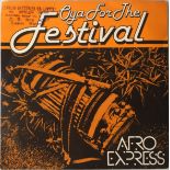 AFRO EXPRESS - 'OYA' FOR THE FESTIVAL 7" (OVEGBATA RECORDS - OYE 001).