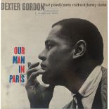 DEXTER GORDON - OUR MAN IN PARIS LP (ORIGINAL BLUE NOTE MONO PRESSING - BLP 4146).