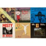 CLASSIC REGGAE LPS. A stompin' collection of around 44 reggae LPs, including many of the greats.