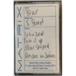 BLUR - MATRIX RECORDING STUDIOS DEMO CASSETTE (FROM MODERN LIFE IS RUBBISH).