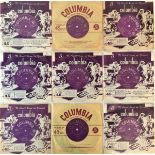 COLUMBIA 7" COLLECTION - R&R/SKIFFLE/POP (PURPLE LABELS).